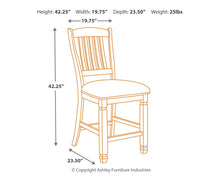 Bolanburg Single Counter Height Bar Stool