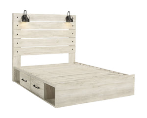 Cambeck Panel Bed with Under Bed Storage