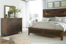 Wyattfield Panel Bed with Storage