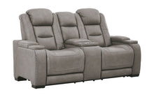 The Man-Den Power Reclining Loveseat with Console