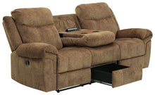 Huddle-Up Reclining Sofa with Drop Down Table