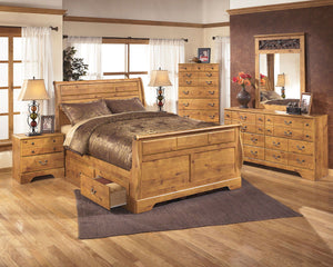 Bittersweet Storage Sleigh Bed