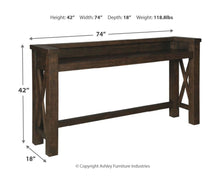 Hallishaw Bar Height Table