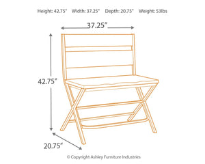 Kavara Counter Height Double Bar Stool