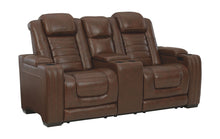 Backtrack Power Reclining Loveseat with Console