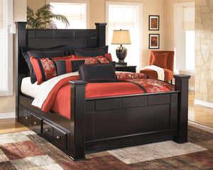 Shay Storage Poster Bed