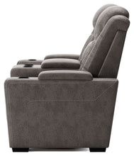 HyllMont Power Reclining Loveseat with Console