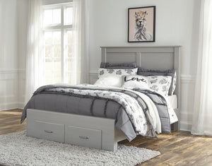 Arcella Panel Bed with Storage