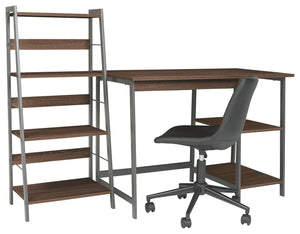 Soho Home Office Desk with Shelf