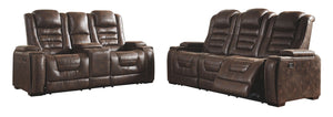 Game Zone Power Reclining Loveseat with Console