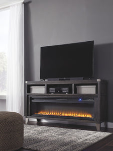 Todoe 65" TV Stand with Electric Fireplace