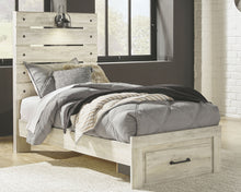 Cambeck Panel Bed with 1 Storage Drawer