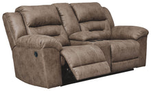 Stoneland Reclining Loveseat with Console