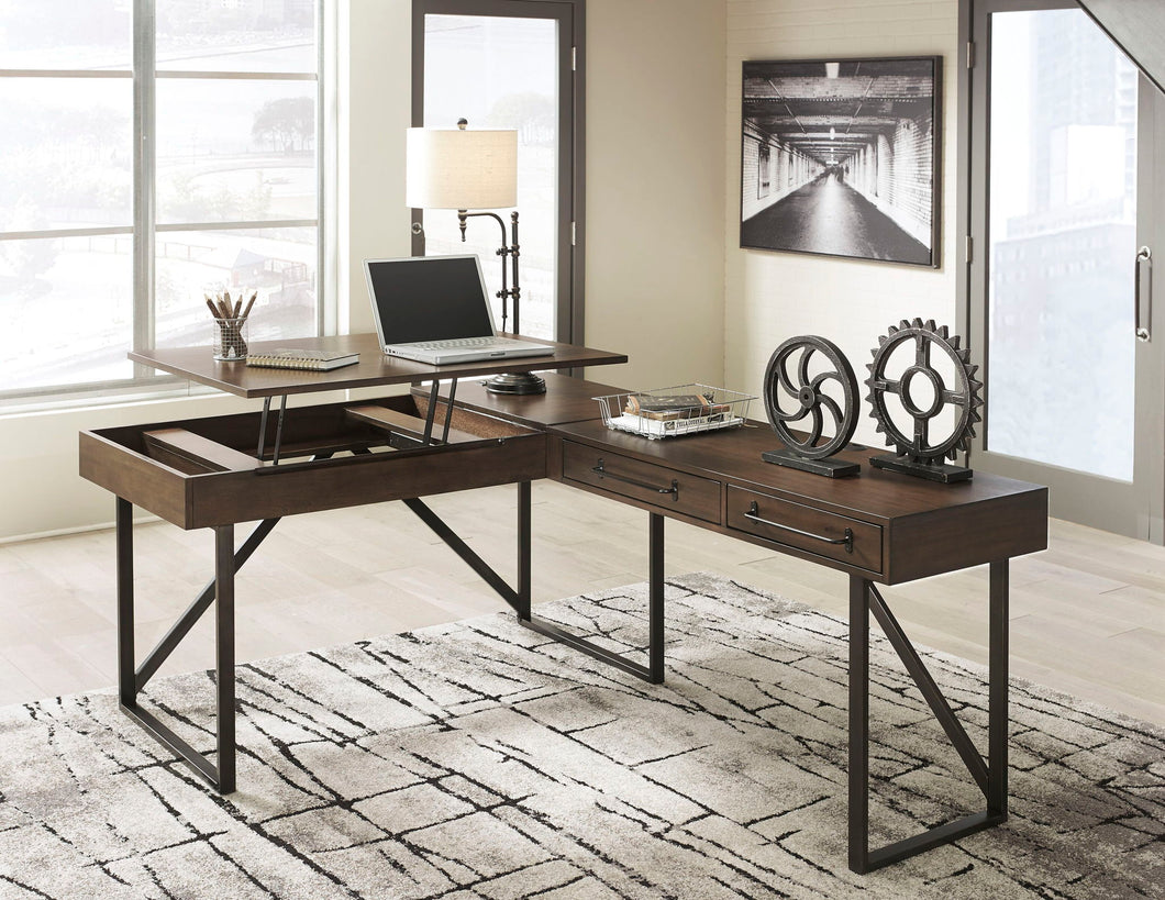 Starmore 2-Piece Home Office Lift Top Desk