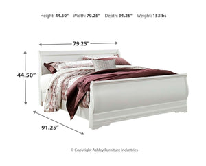 Anarasia Sleigh Bed