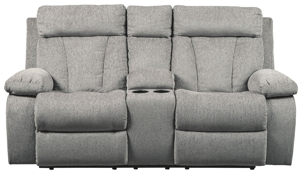 Mitchiner Reclining Loveseat with Console