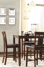 Bennox Counter Height Dining Room Table and Bar Stools (Set of 5)