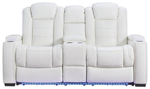 Party Time Power Reclining Loveseat with Console