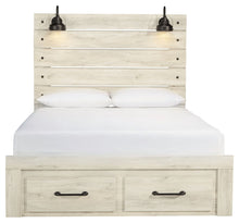 Cambeck Panel Bed with Storage