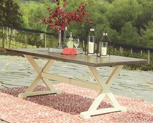 Preston Bay Dining Table with Umbrella Option