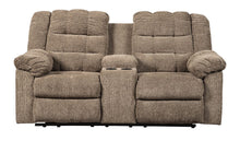 Workhorse Reclining Loveseat with Console