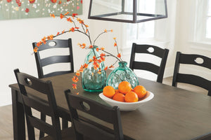 Froshburg Dining Room Table and Chairs (Set of 7)
