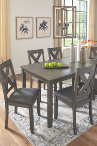 Caitbrook Dining Room Table and Chairs (Set of 7)