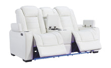 Party Time Power Reclining Loveseat with Console