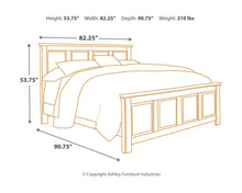 Blaneville Panel Bed