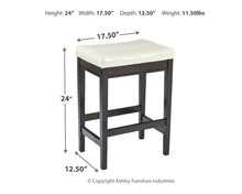 Kimonte Counter Height Bar Stool