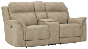 Next-Gen DuraPella Power Reclining Loveseat with Console