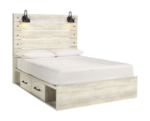 Cambeck Panel Bed with Under Bed Storage