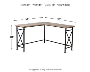 Jaeparli Home Office L-Desk