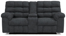 Wilhurst Reclining Loveseat with Console