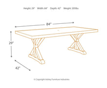 Beachcroft Dining Table with Umbrella Option