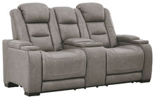 The Man-Den Power Reclining Loveseat with Console