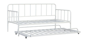 Trentlore Metal Day Bed with Trundle