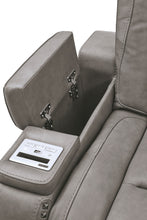 The Man-Den Power Reclining Loveseat with Console