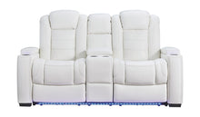 Party Time Power Reclining Loveseat with Console