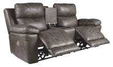 Erlangen Power Reclining Loveseat with Console