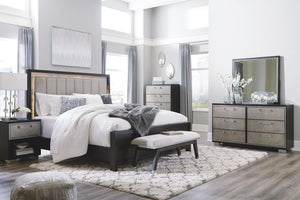 Maretto Upholstered Panel Bed