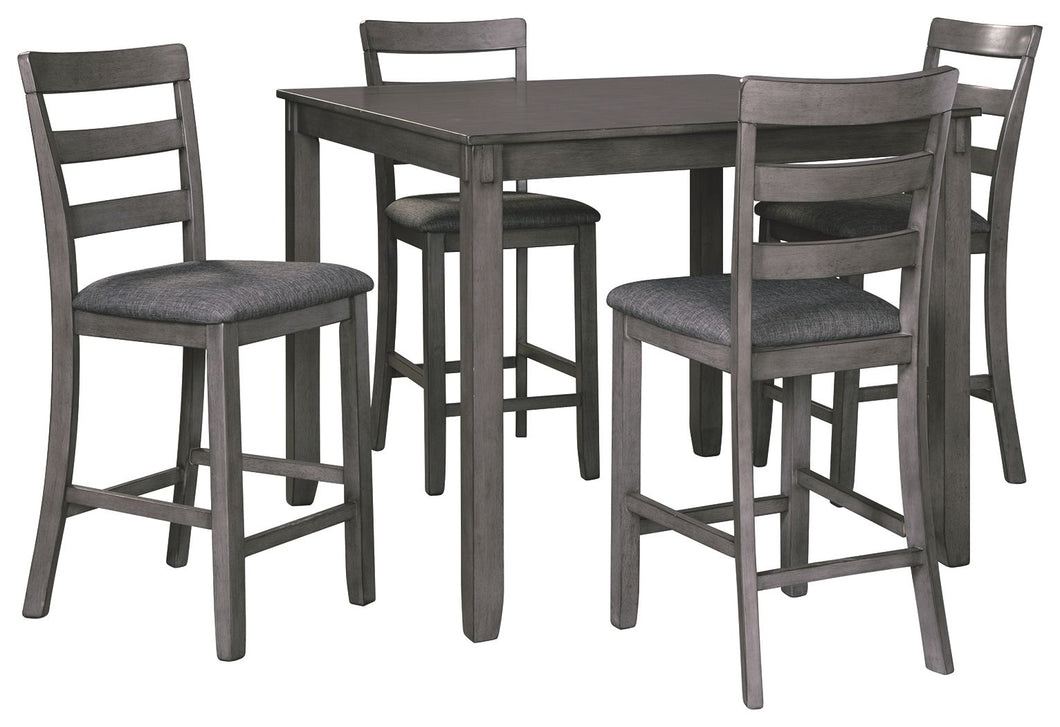 Bridson Counter Height Dining Table and Bar Stools (Set of 5)