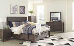 Dellbeck Storage Panel Bed