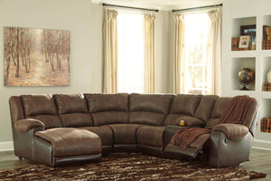 Nantahala Reclining Sectional with Chaise