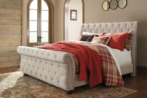 Willenburg Upholstered Sleigh Bed