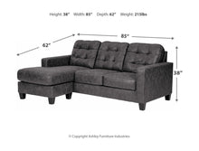 Venaldi Sofa Chaise Sleeper