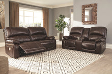 Hallstrung Power Reclining Loveseat with Console