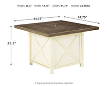 Preston Bay Fire Pit Table