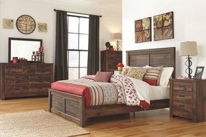 Quinden Panel Bed