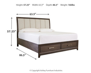 Brueban Storage Panel Bed